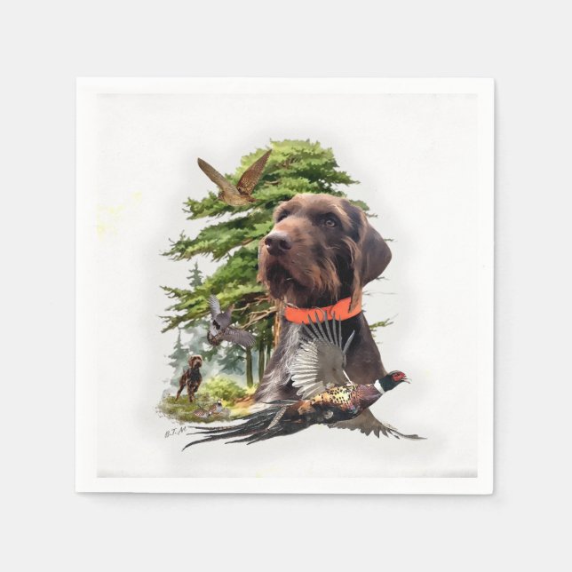 Serviette En Papier Pudelpoteurs (Devant)