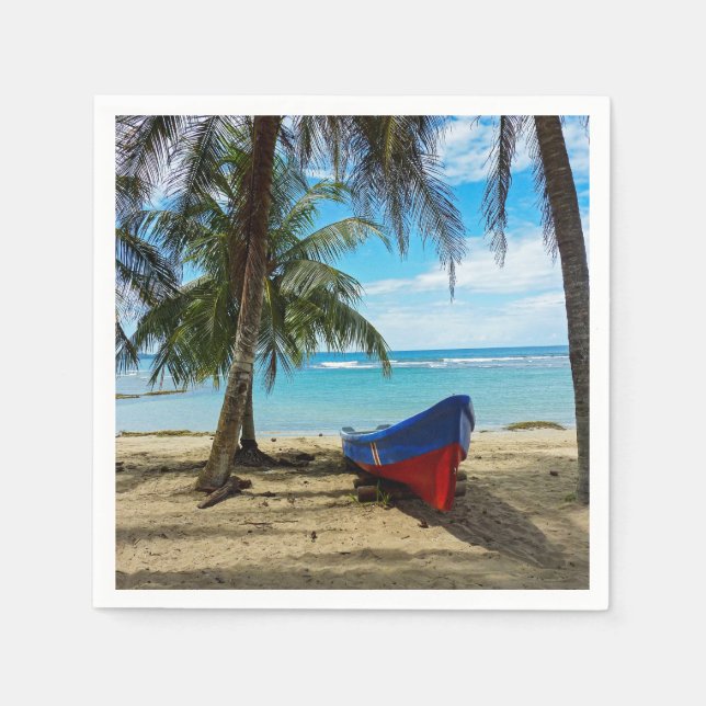 Serviette En Papier Pura Vida au Costa Rica - Amérique centrale (Devant)