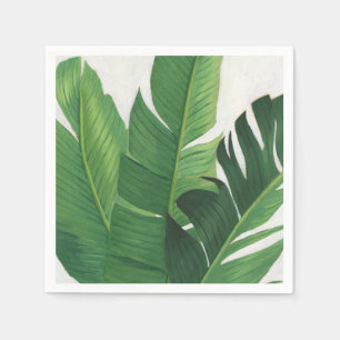 Serviette En Papier Pura Vida - Feuilles tropicaux