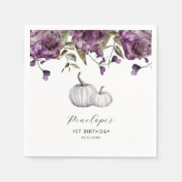 Purple Russe Citrouille Automne fête d'anniversair