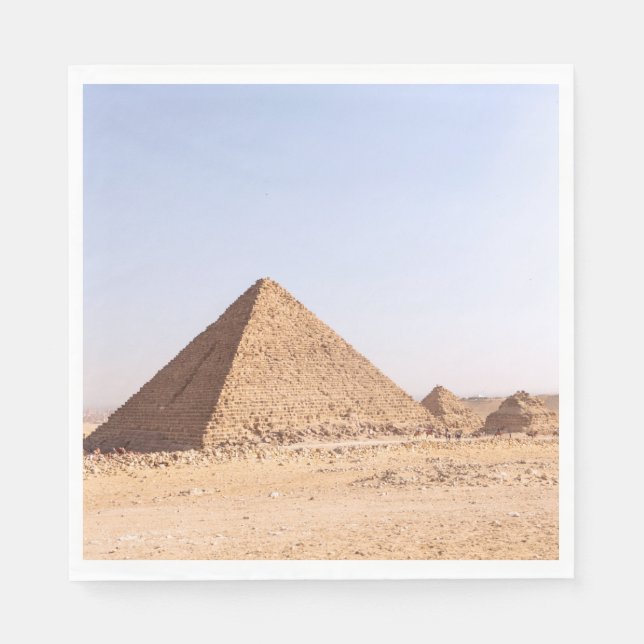 Serviette En Papier Pyramides d'Egypte Café Mug (Devant)
