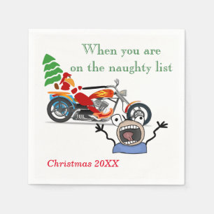 Serviette En Papier Quand vous êtes sur la liste des vilains de Père N