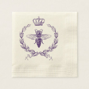 Serviette En Papier Queen Bee