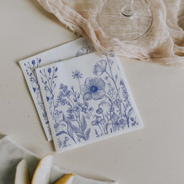 Serviette En Papier Quelque chose de bleu avant que je ne fasse (Créateur téléchargé)