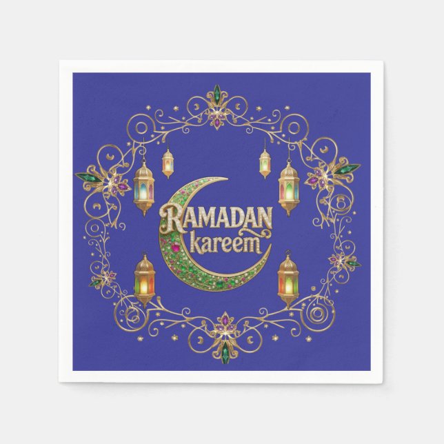 Serviette En Papier Ramadan Kareem (Devant)