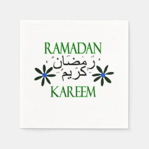Serviette En Papier Ramadan Kareem islamique