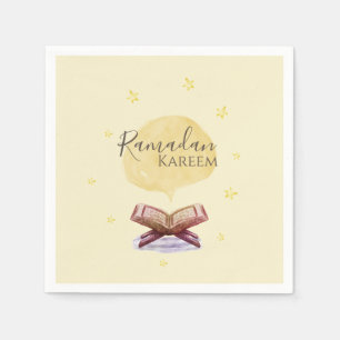 Serviette En Papier Ramadan Kareem thème Napkin pour la célébration
