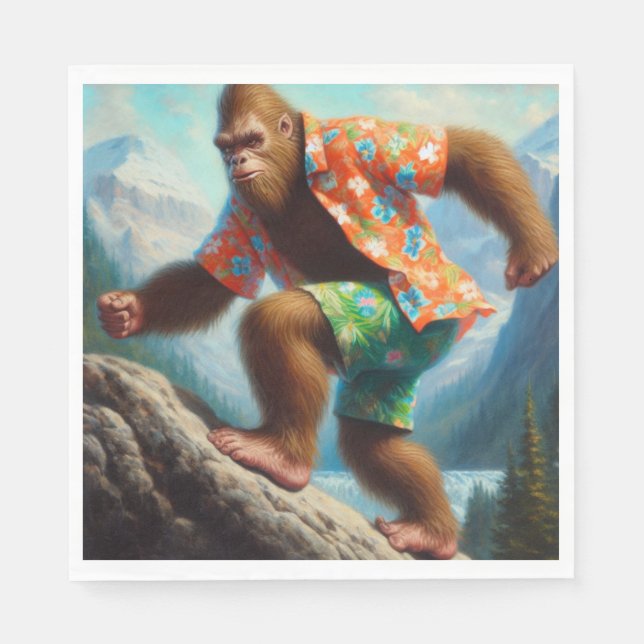 Serviette En Papier Randonnée (Devant)