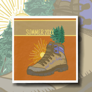 Serviette En Papier Randonneur Pique-nique Camping Personnalisé