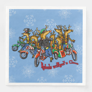 Serviette En Papier Rebels sans un dessin de Noël Reindeer