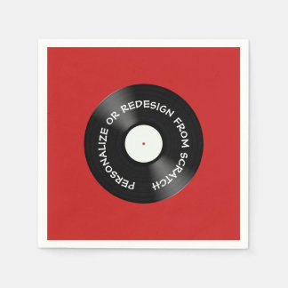 Serviette En Papier Redessiner à partir de Scratch ou Personnaliser -