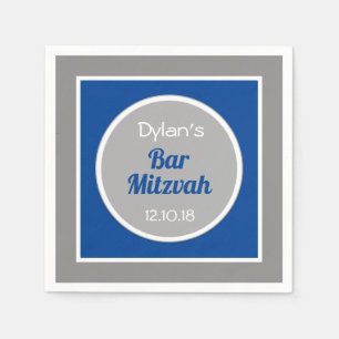 Serviette En Papier Regarde ! Serviettes de bar Mitzvah personnalisées