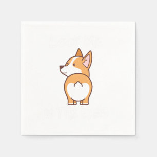 Serviette En Papier Regardez-Moi Dans Les Yeux Pembroke Welsh Corgi Pr