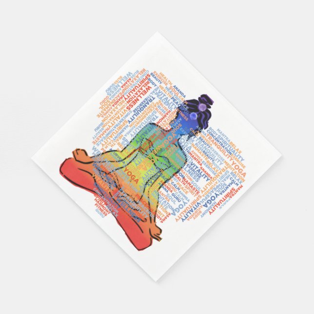 Serviette En Papier Reiki/Chakra (Coin)