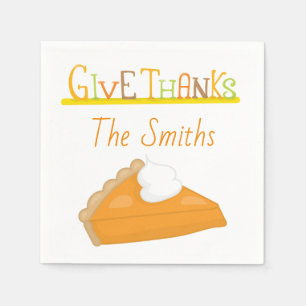 Serviette En Papier Remerciez cette tarte à la pomme de terre douce de