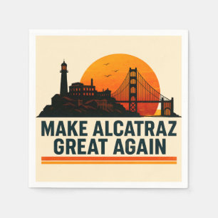 Serviette En Papier Rendre Alcatraz super encore drôle