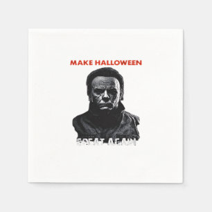Serviette En Papier Rendre la grandeur d'Halloween - Horreur effrayant