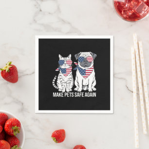 Serviette En Papier Rendre les animaux de compagnie sûrs à nouveau Tru