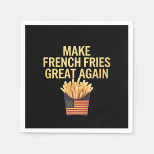 Serviette En Papier Rendre Les Fries Françaises Super À Nouveau Délici