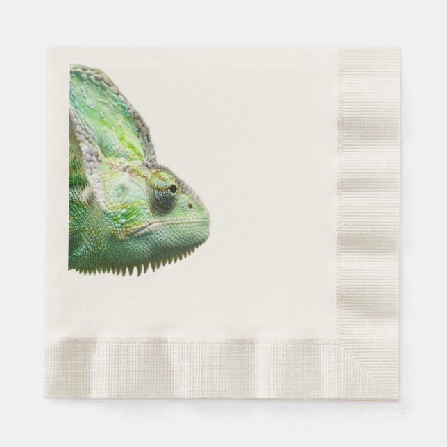 Serviette En Papier Reptile exotique (Devant)