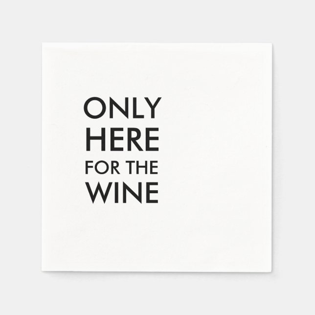 Serviette En Papier Réservez Des Serviettes De Cocktail Club - Uniquem (Devant)