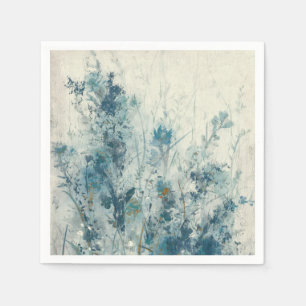 Serviette En Papier Ressort bleu