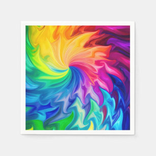 Serviette En Papier Résumé arc-en-ciel