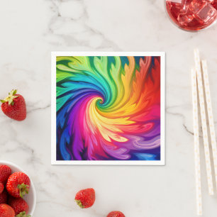 Serviette En Papier Résumé arc-en-ciel