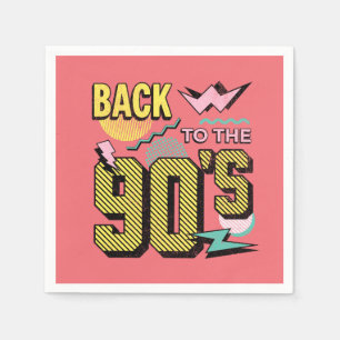 Serviette En Papier Retour aux années 90