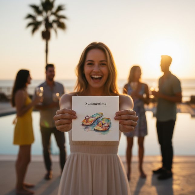 Serviette En Papier Retournes Rainbow Reef, personnalisées (Créateur téléchargé)