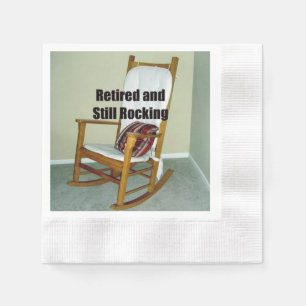 Serviette En Papier Retraité et toujours à la roche