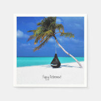 Retraite heureuse /Plage et palmier