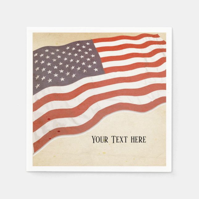 Serviette En Papier Retraite militaire, Armée, papier de retraite Napk (Devant)