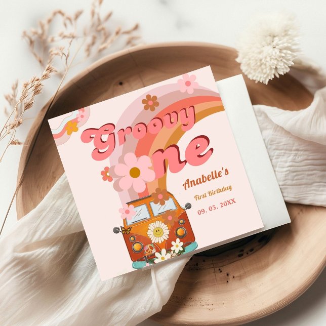 Serviette En Papier Retro Super une marguerite fête d'anniversaire (Créateur téléchargé)