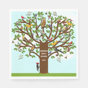 Serviette En Papier Réunion de famille