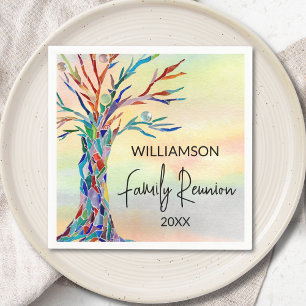 Serviette En Papier Réunion familiale