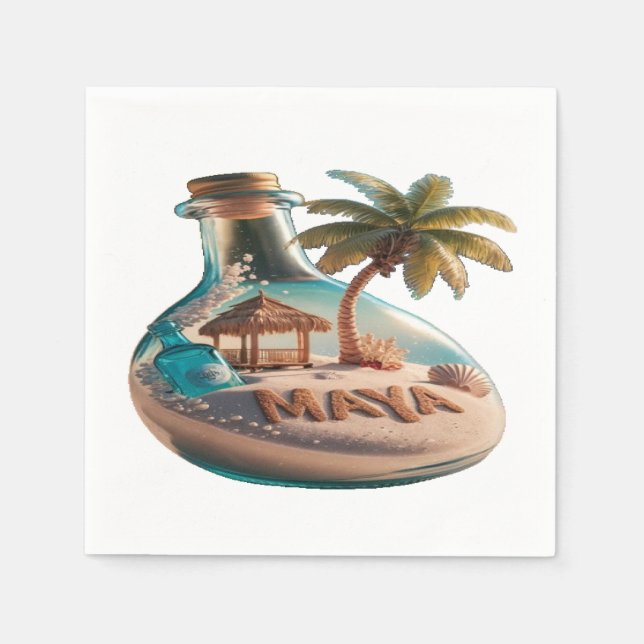 Serviette En Papier rêve de salon (Devant)