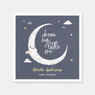 Serviette En Papier Rêver grand petit baby shower fête