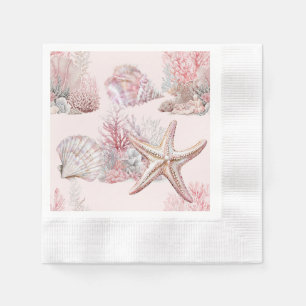Serviette En Papier Rêves sous la mer Papier Napkin