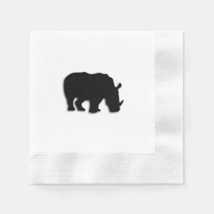 Serviette En Papier Rhino noir