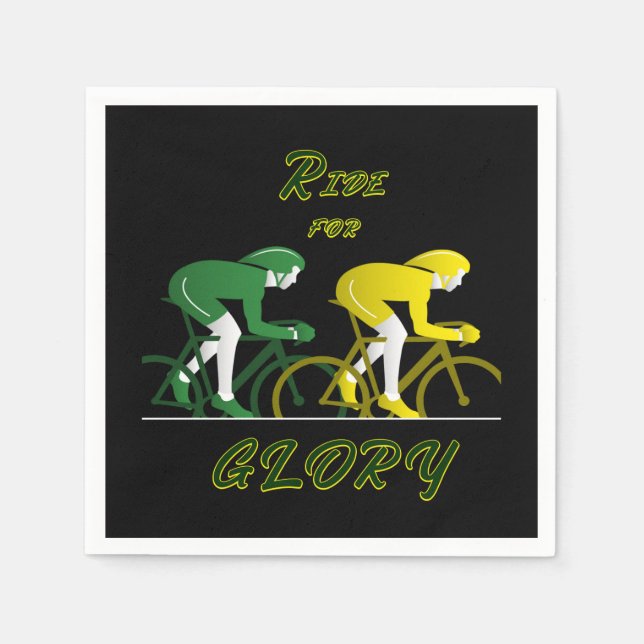 Serviette En Papier Ride For Glory (Devant)