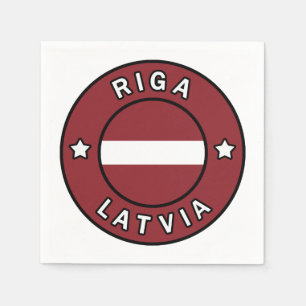 Serviette En Papier Riga Lettonie