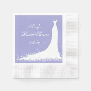 Serviette En Papier Robe de Mariée Magnifique, Réception de Mariage,