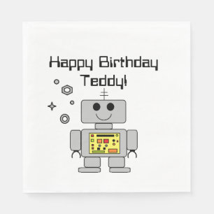 Serviette En Papier "Robot"