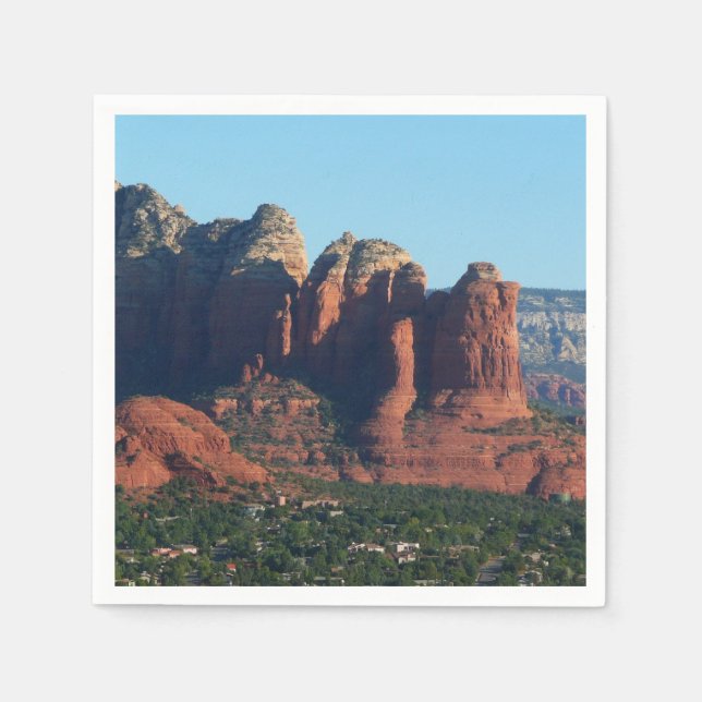 Serviette En Papier Rocher Coffee Pot I à Sedona Arizona (Devant)