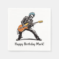 Rock and Roll Skeletons Anniversaire