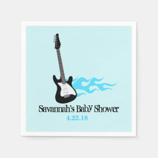 Serviette En Papier Rock Star Baby Custom Party Napkin