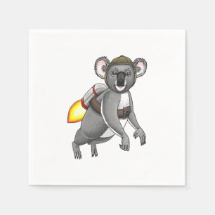 Serviette En Papier Rocket Koala