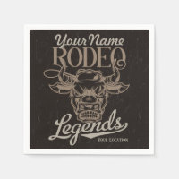 Rodéo personnalisé Old West Steer Roping Légendes