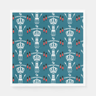 Serviette En Papier Roi Charles III Coronation Street